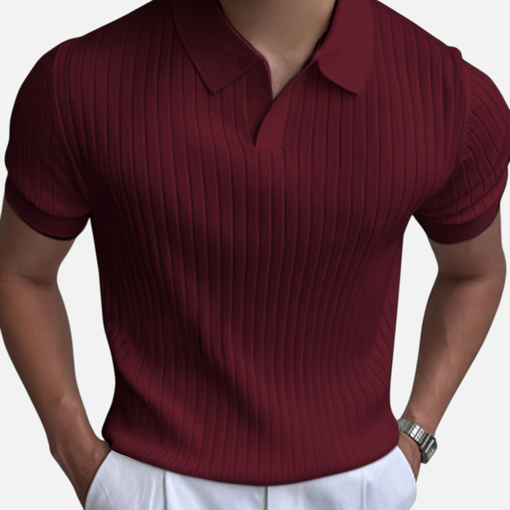Montavero | Polo Homme Manches Courtes – Style Maille Raffinée
