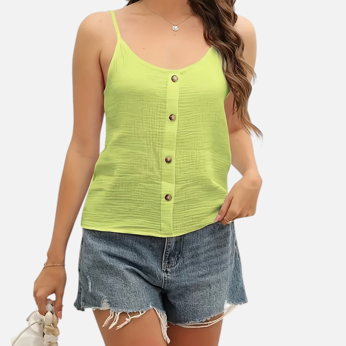Montavero | Blouse Femme Bretelles Fines – Élégance Minimaliste