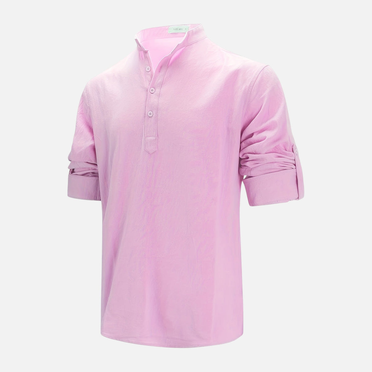 Montavero | Chemise Homme Manches Longues – Style Lin Coton Mélangé