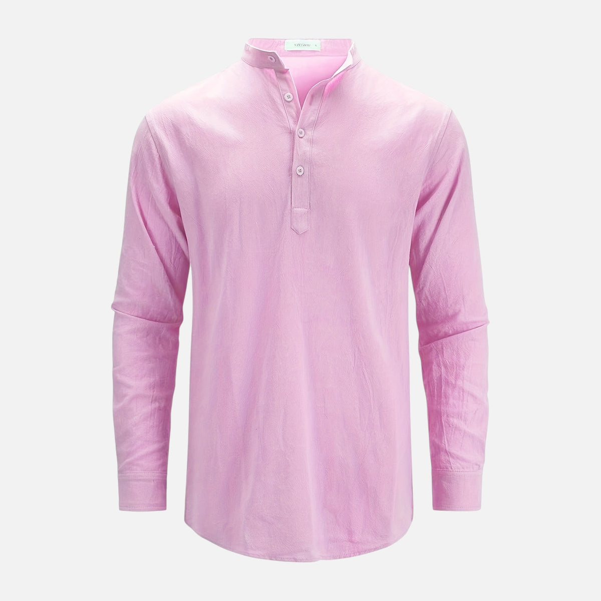 Montavero | Chemise Homme Manches Longues – Style Lin Coton Mélangé