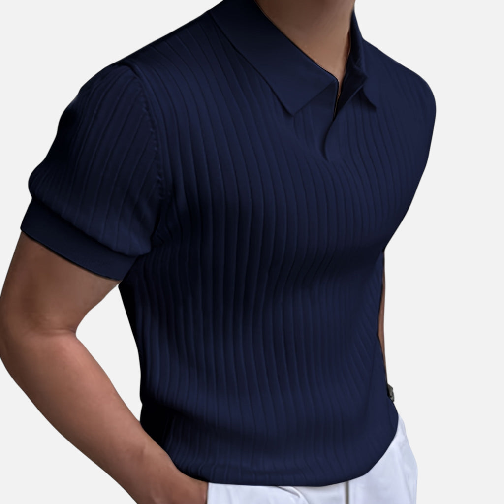 Montavero | Polo Homme Manches Courtes – Style Maille Raffinée