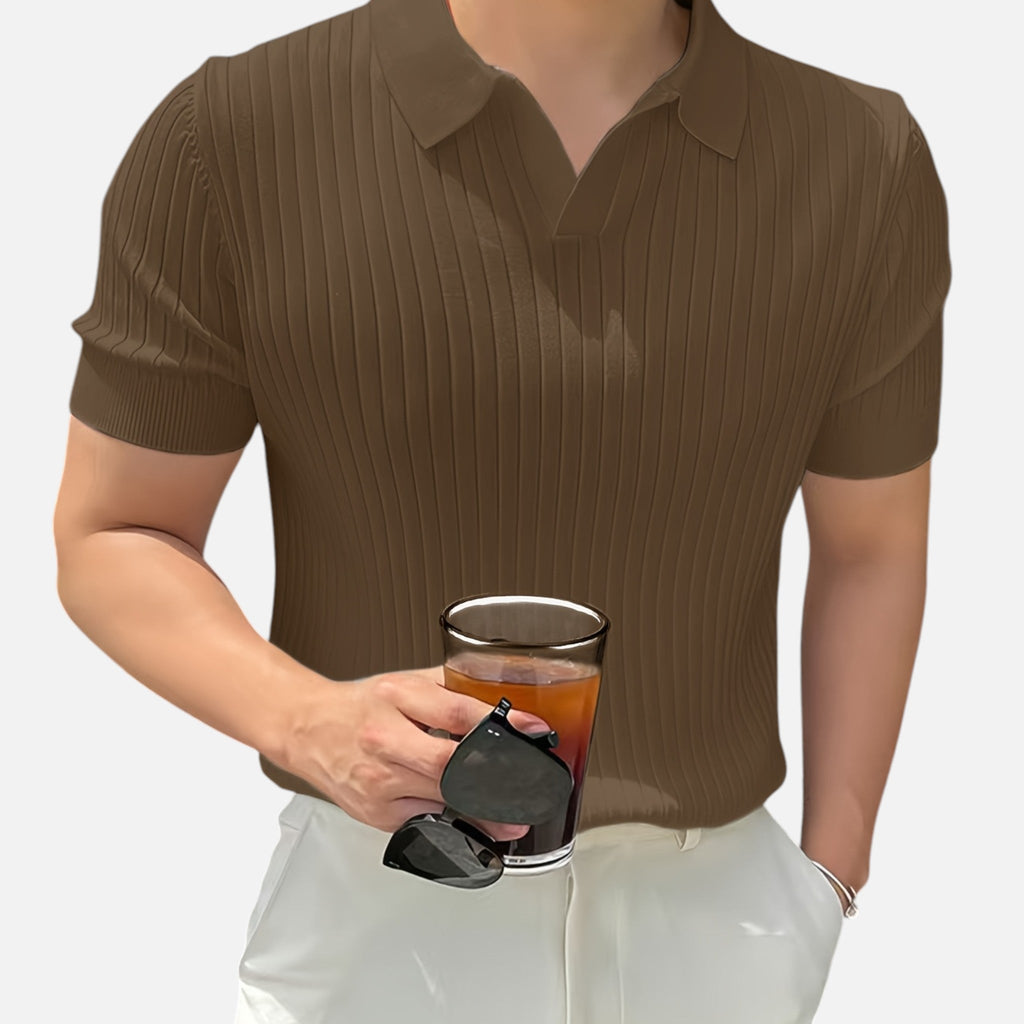Montavero | Polo Homme Manches Courtes – Style Maille Raffinée