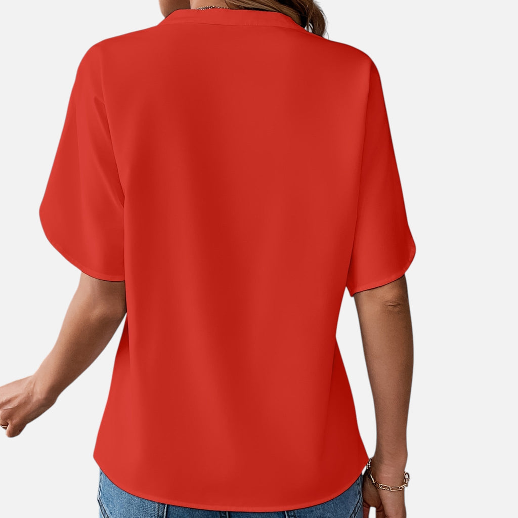 Montavero | Chemise Femme Manches Courtes – Élégance Minimaliste