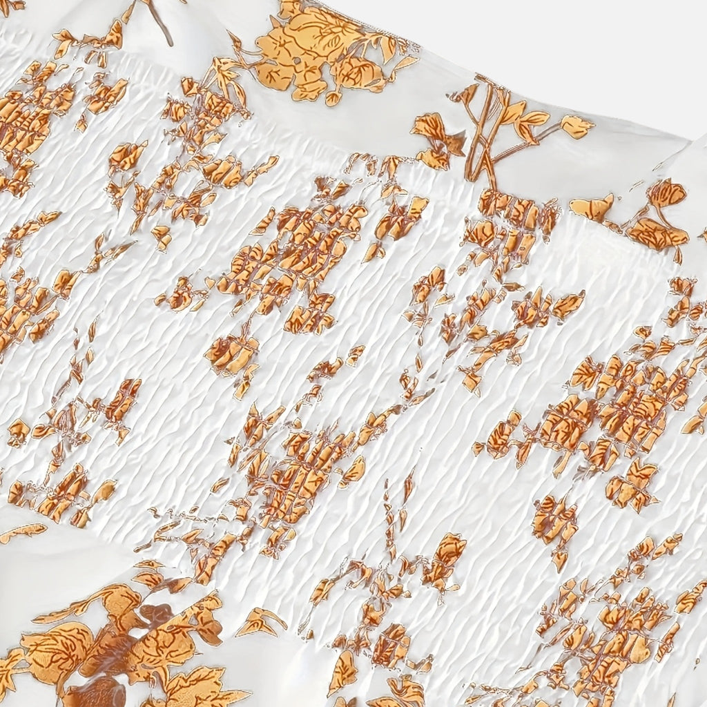 Montavero | Robe Femme Bustier Cœur – Imprimé Floral Élégant