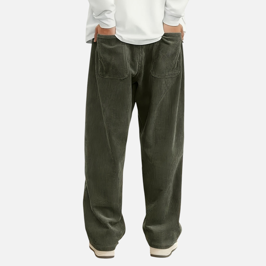 Montavero | Pantalon Homme Velours Côtelé – Style Rétro Élégant