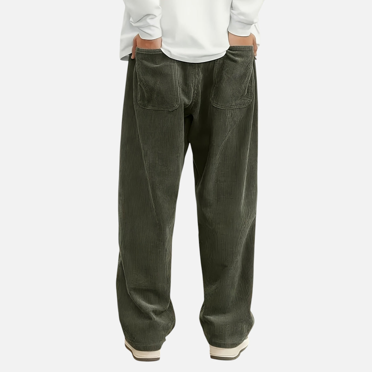 Montavero | Pantalon Homme Velours Côtelé – Style Rétro Élégant