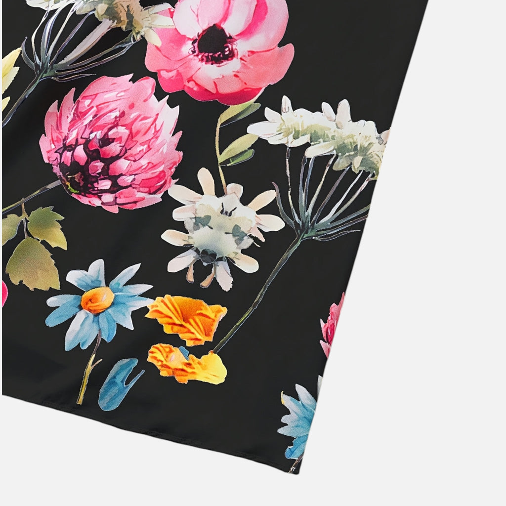 Montavero | Robe Femme Imprimé Floral – Finition Nœud Raffinée