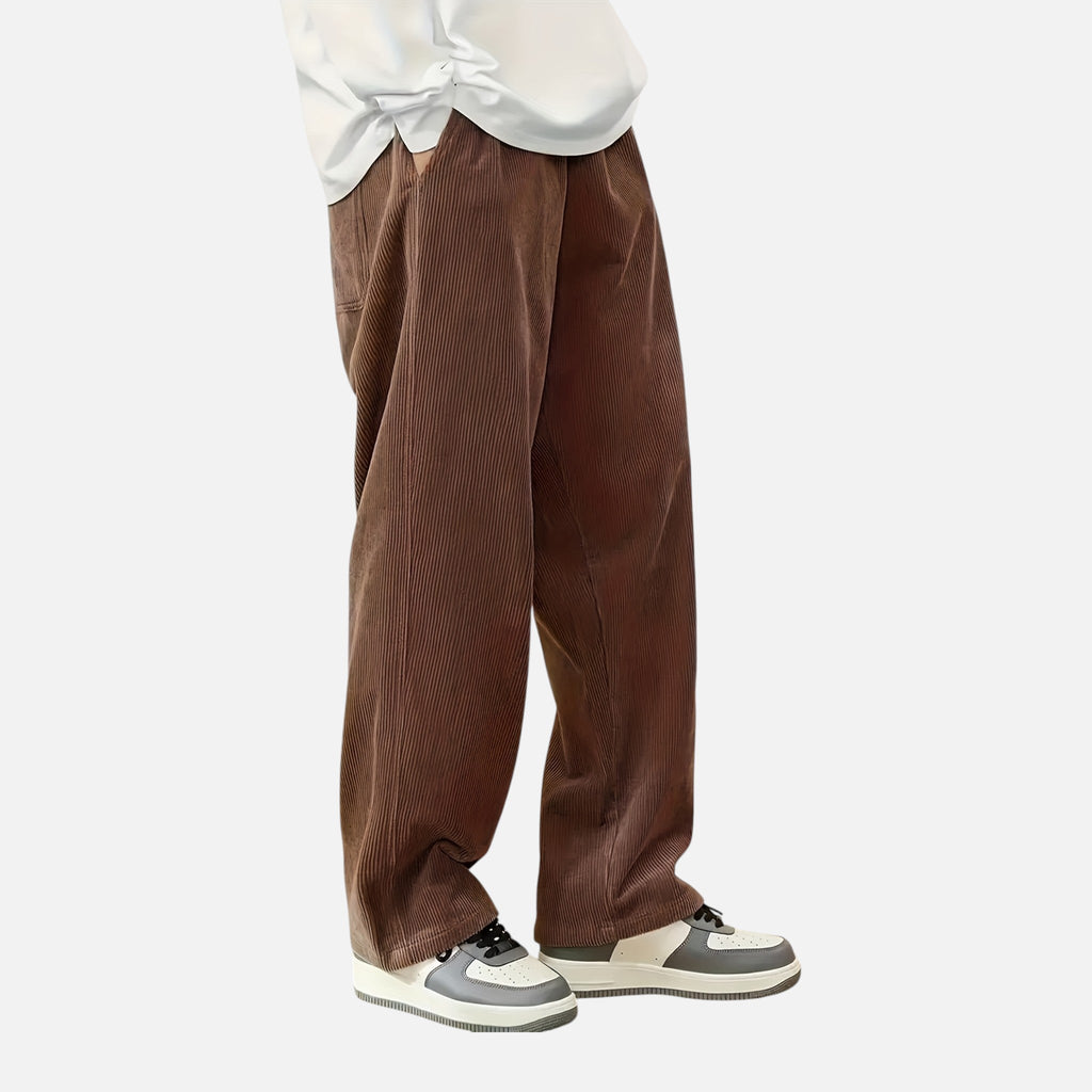 Montavero | Pantalon Homme Velours Côtelé – Style Rétro Élégant