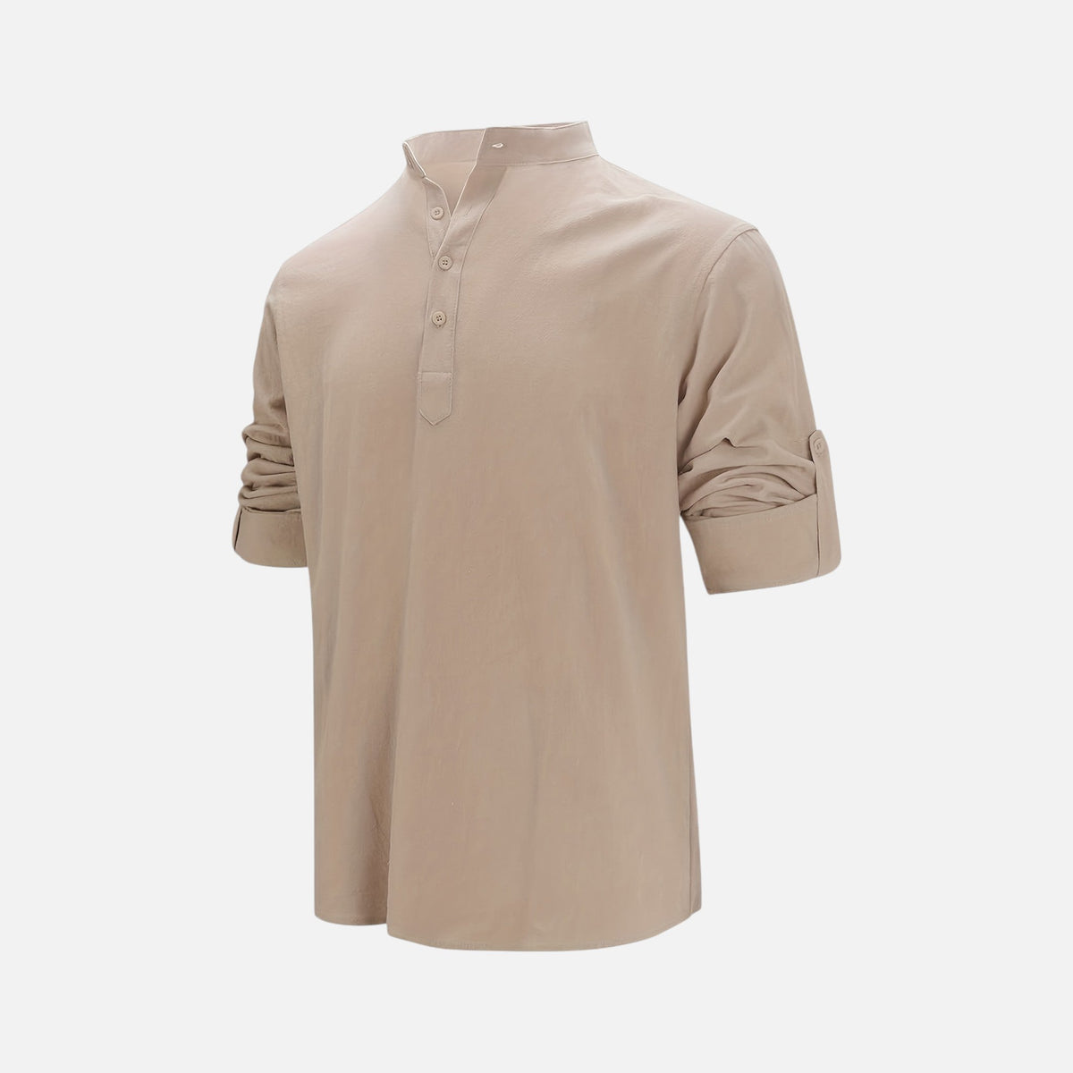 Montavero | Chemise Homme Manches Longues – Style Lin Coton Mélangé