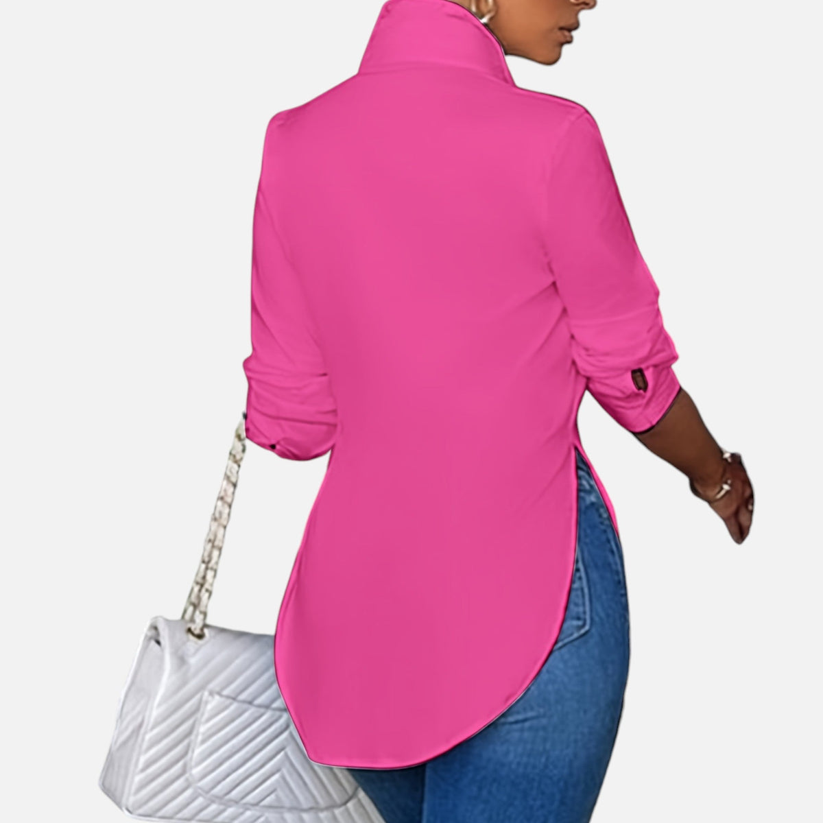 Montavero | Blouse Femme Boutonnée – Élégance Professionnelle Raffinée