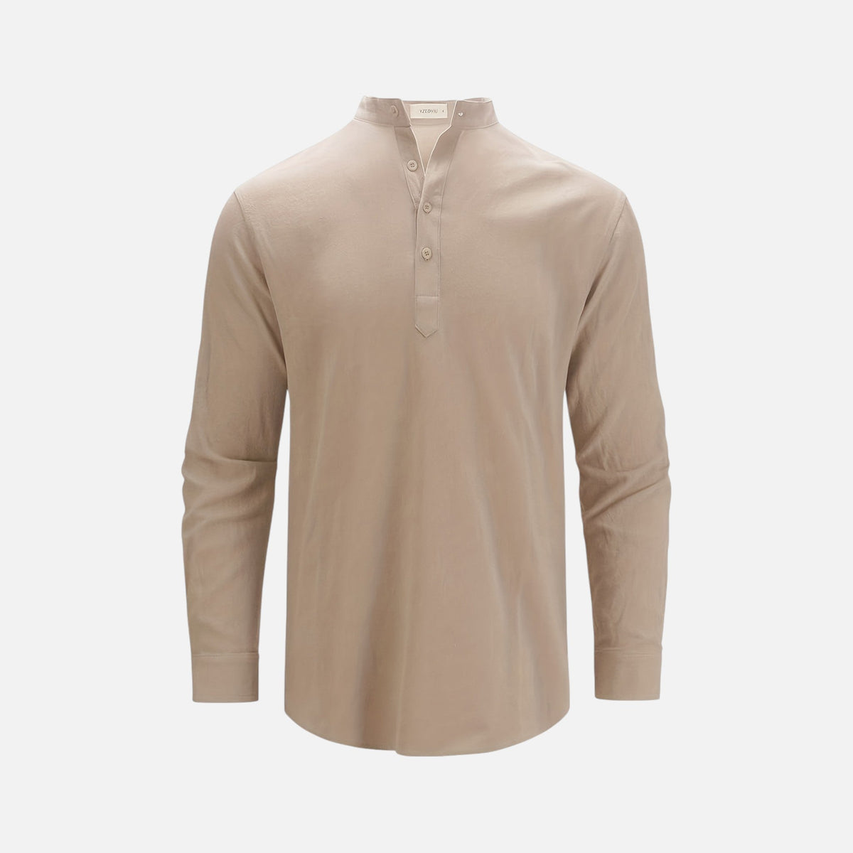 Montavero | Chemise Homme Manches Longues – Style Lin Coton Mélangé