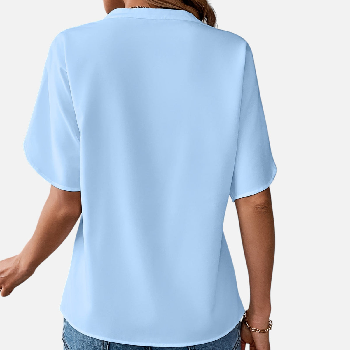Montavero | Chemise Femme Manches Courtes – Élégance Minimaliste