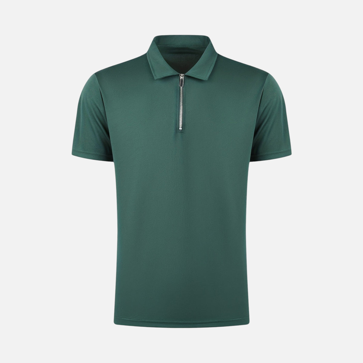 Montavero | Chemise Homme Manches Courtes – Style Col Zippé Raffiné