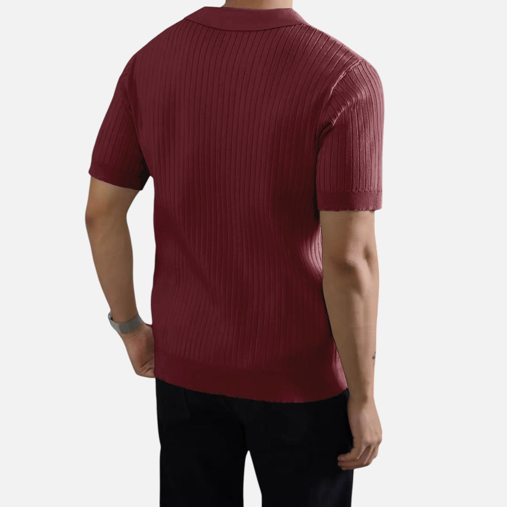 Montavero | Polo Homme Manches Courtes – Style Maille Raffinée