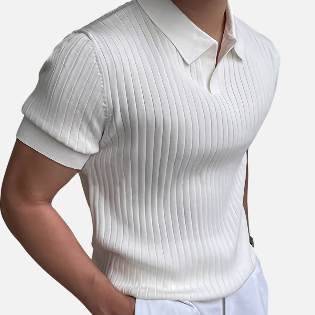 Montavero | Polo Homme Manches Courtes – Style Maille Raffinée
