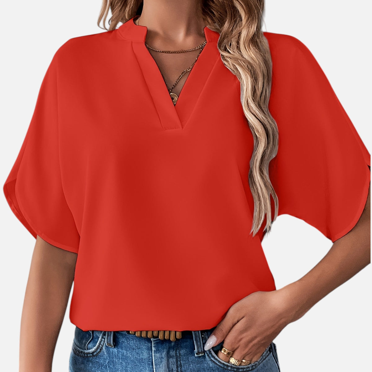 Montavero | Chemise Femme Manches Courtes – Élégance Minimaliste