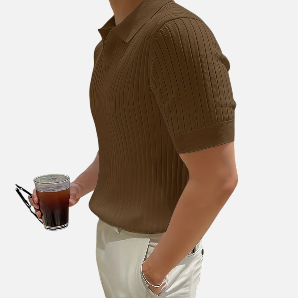Montavero | Polo Homme Manches Courtes – Style Maille Raffinée
