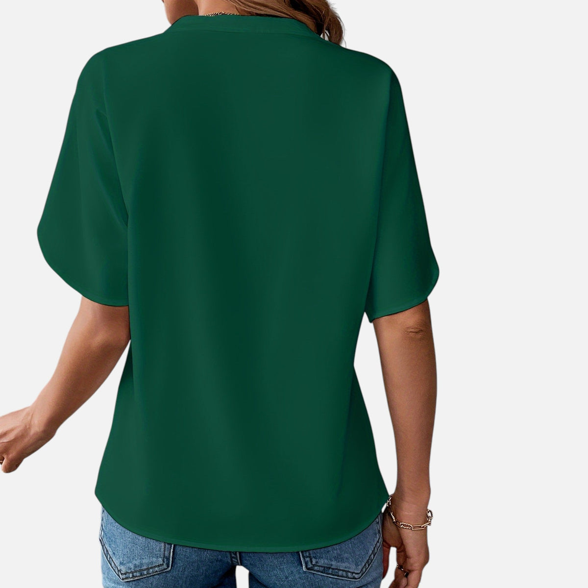 Montavero | Chemise Femme Manches Courtes – Élégance Minimaliste