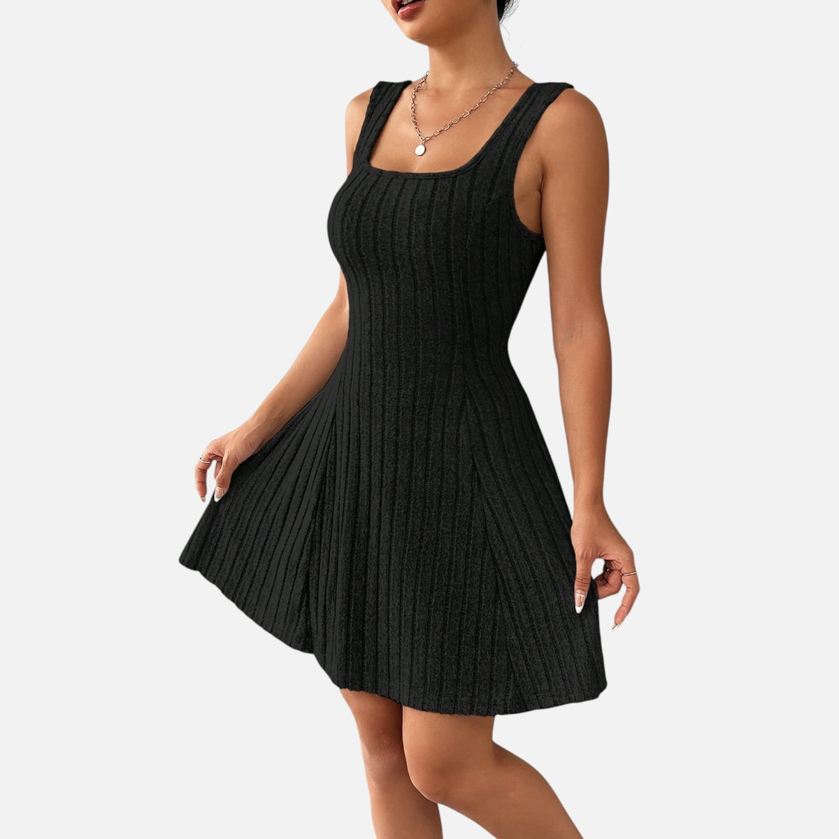 Montavero | Ensemble Robe Femme – Style Maille Côtelée Élégante
