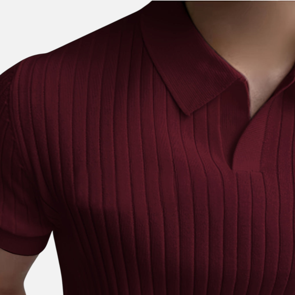 Montavero | Polo Homme Manches Courtes – Style Maille Raffinée