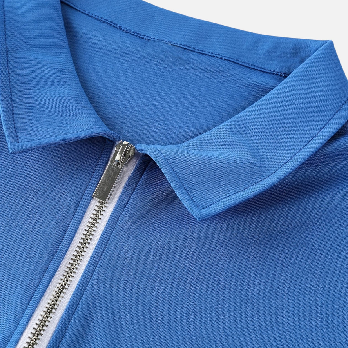 Montavero | Chemise Homme Manches Courtes – Style Col Zippé Raffiné