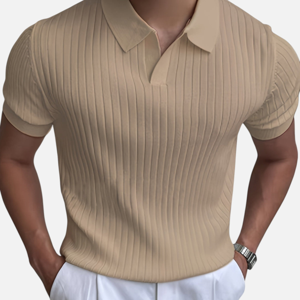 Montavero | Polo Homme Manches Courtes – Style Maille Raffinée