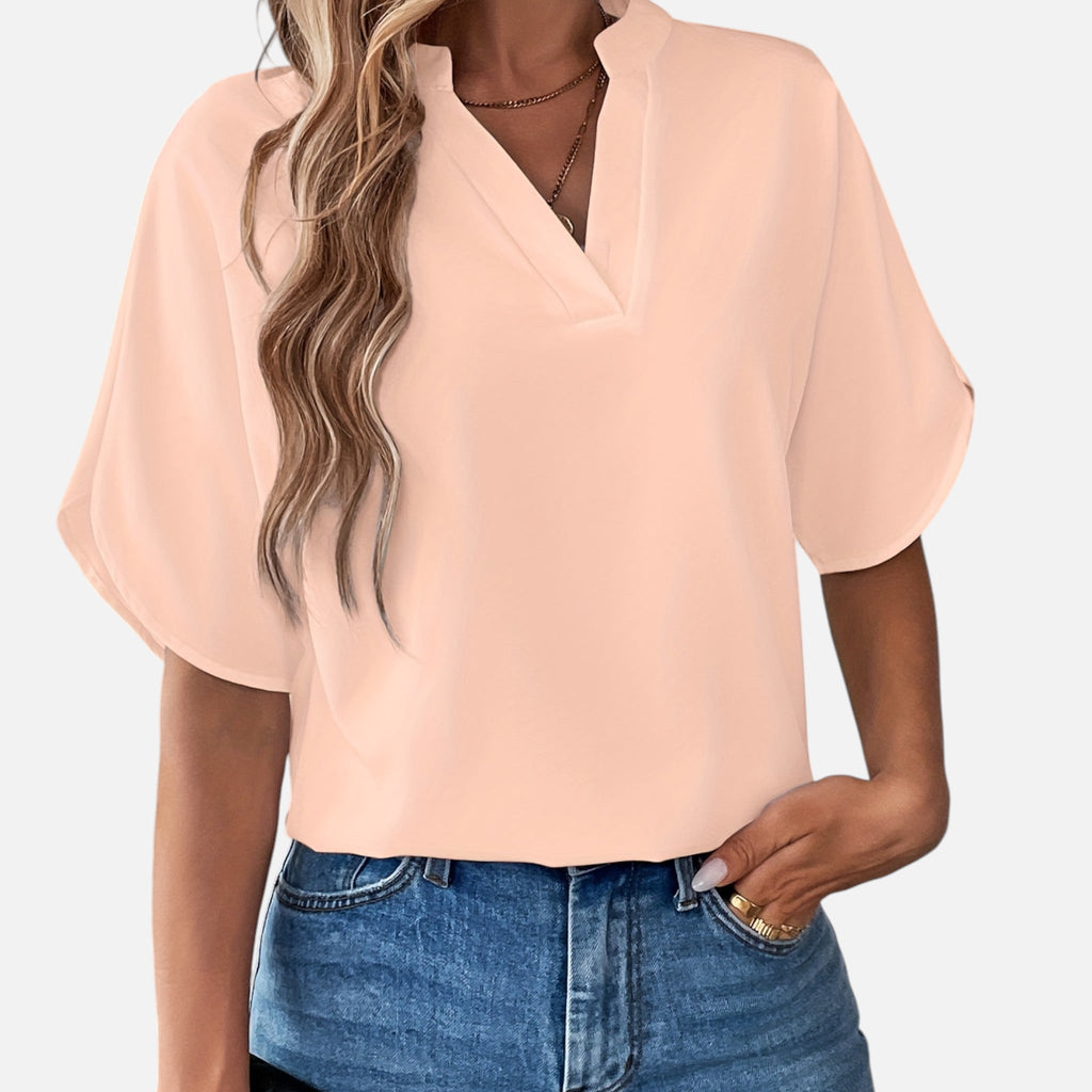 Montavero | Chemise Femme Manches Courtes – Élégance Minimaliste