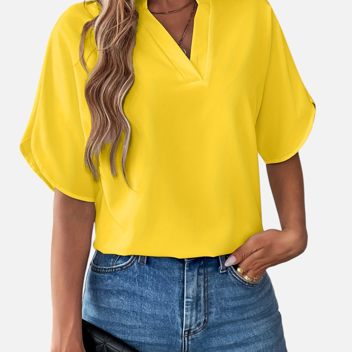 Montavero | Chemise Femme Manches Courtes – Élégance Minimaliste