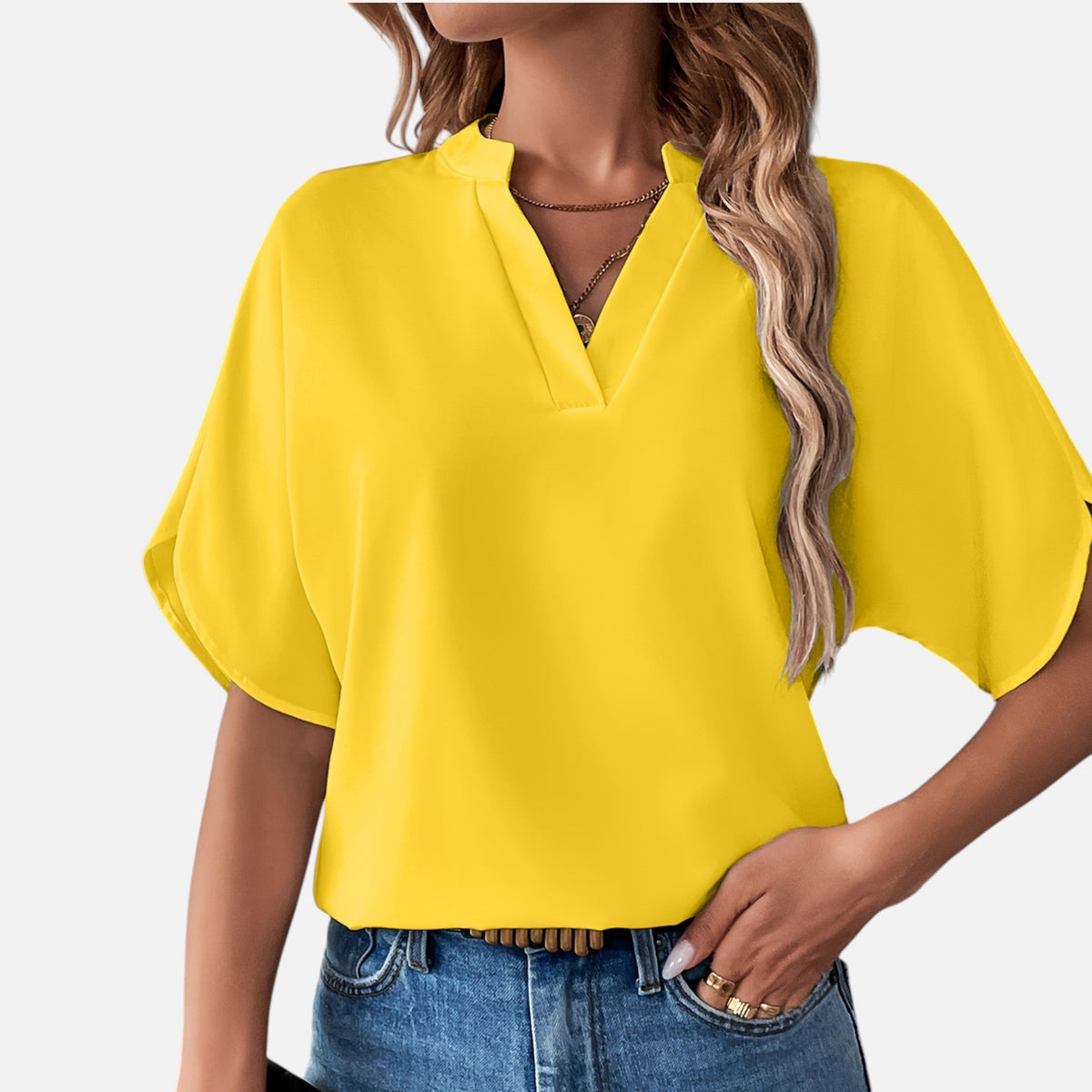 Montavero | Chemise Femme Manches Courtes – Élégance Minimaliste