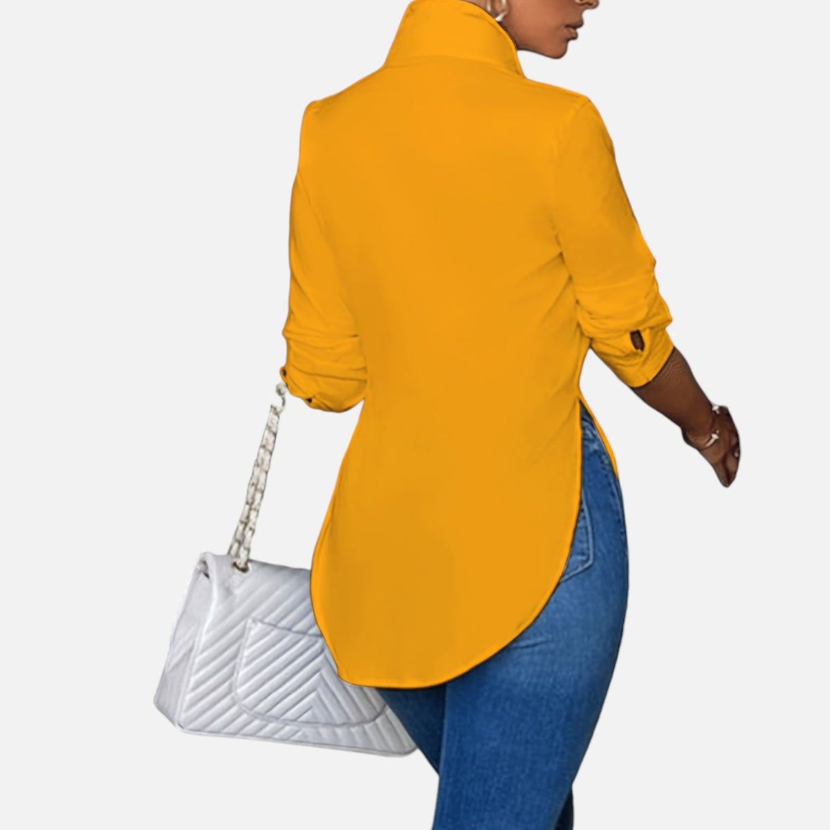 Montavero | Blouse Femme Boutonnée – Élégance Professionnelle Raffinée