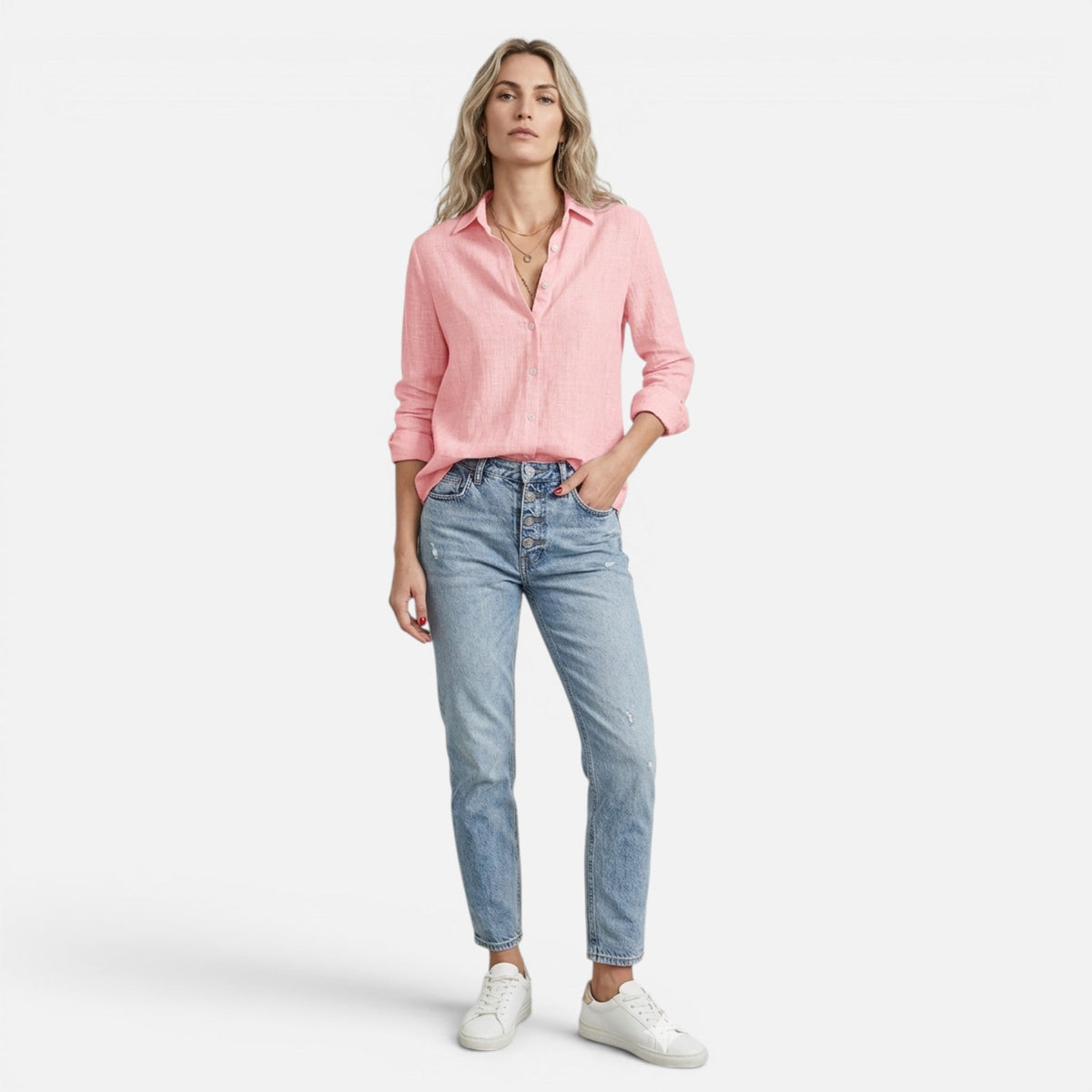 Montavero | Chemise Femme Coupe Ample – Style Européen Raffiné