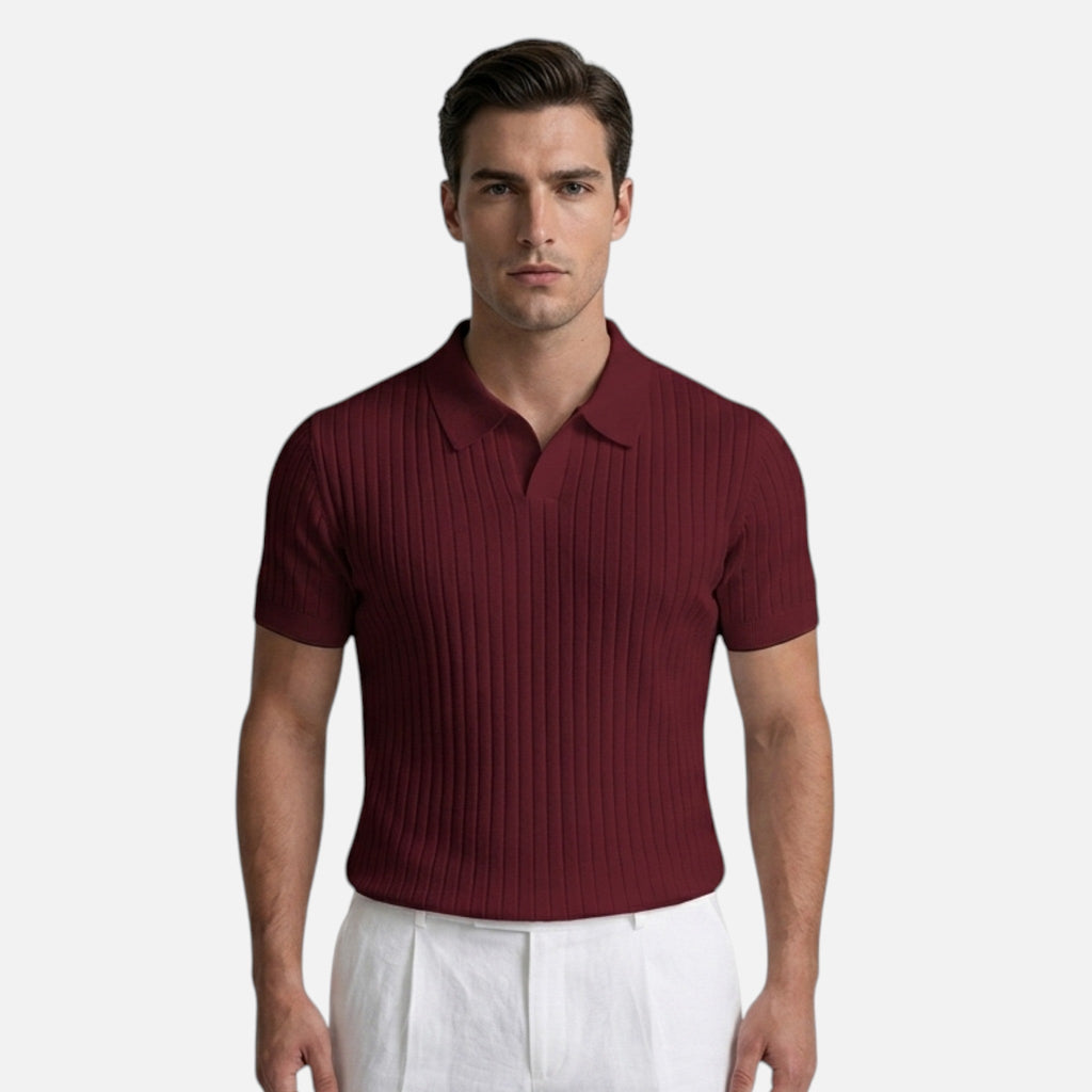 Montavero | Polo Homme Manches Courtes – Style Maille Raffinée