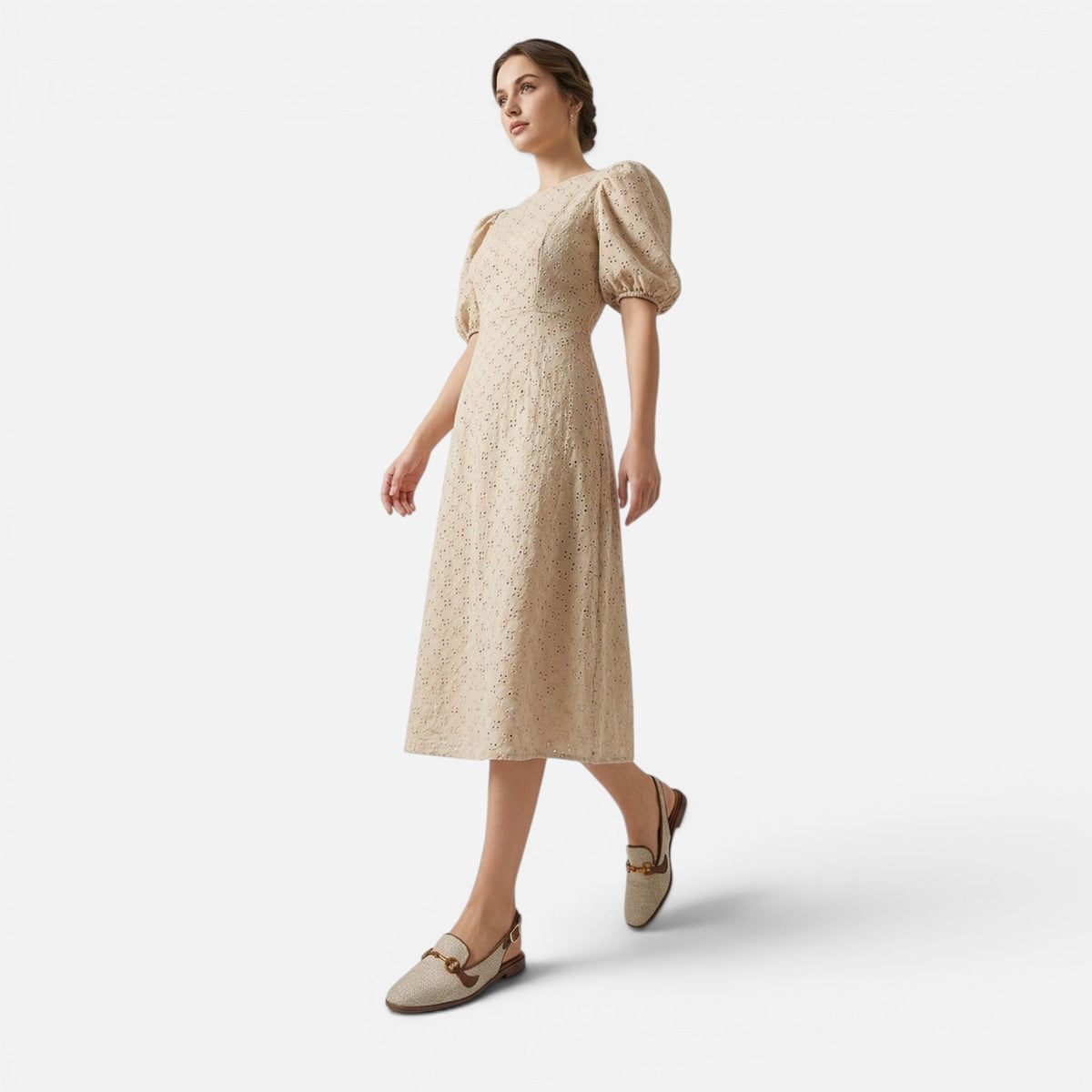 Montavero | Sandales Femme Plates – Détail Métallique Raffiné
