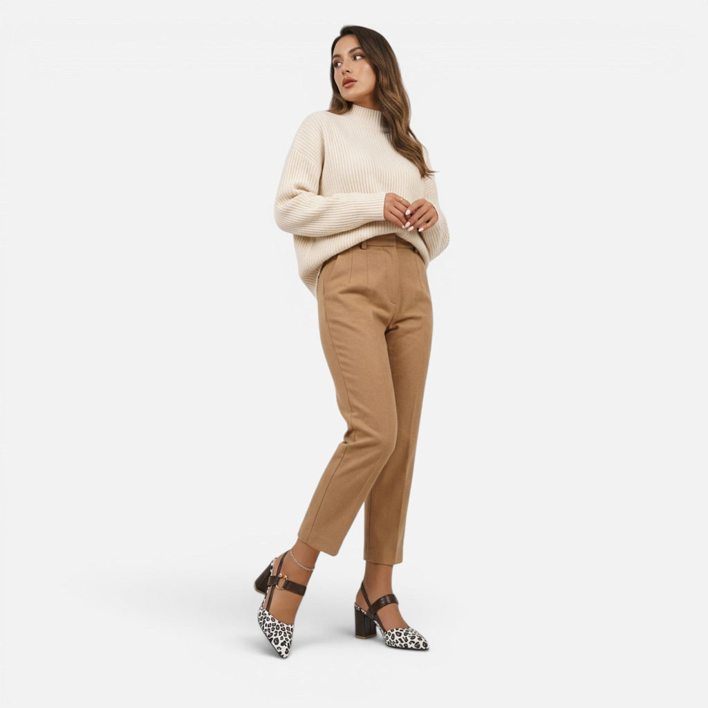 Montavero | Sandales Femme Bout Pointu – Talon Épais Élégant