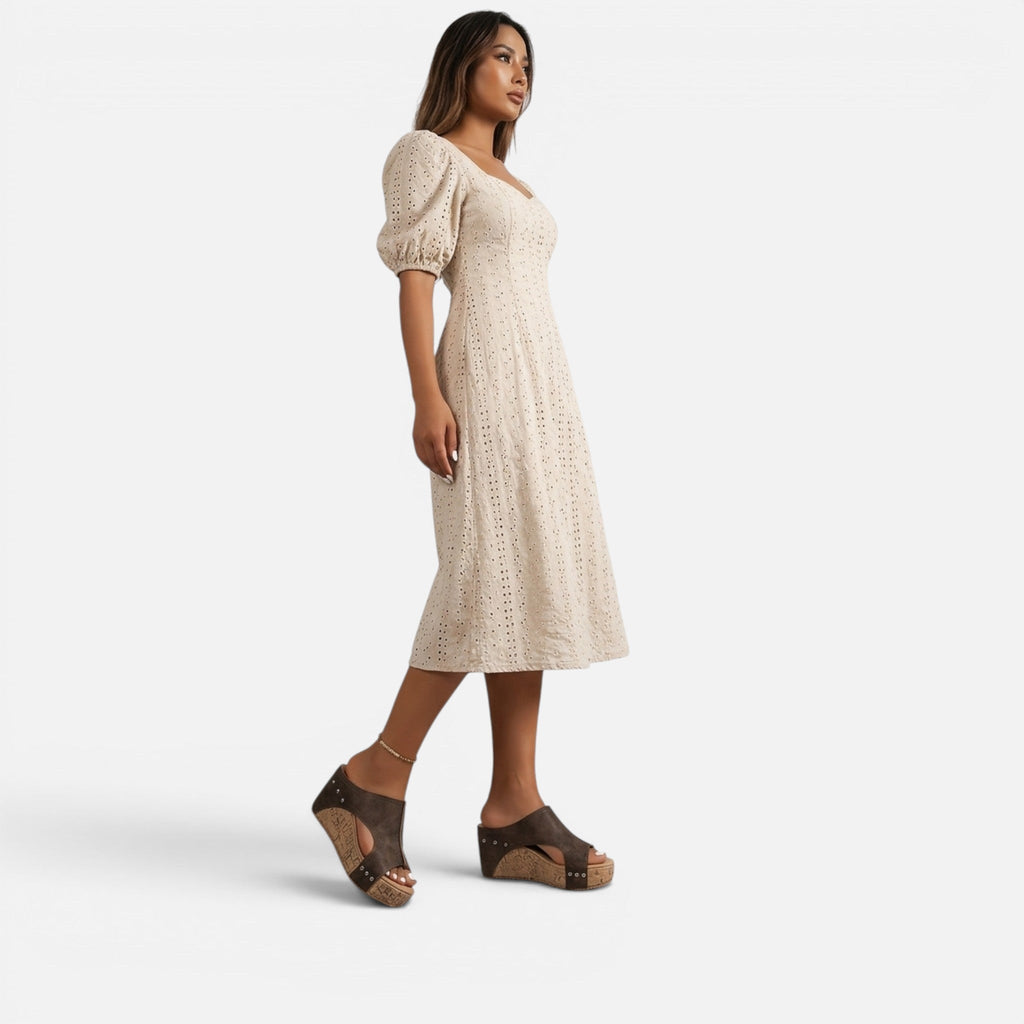 Montavero | Sandales Compensées Femme – Style Rétro Élégant