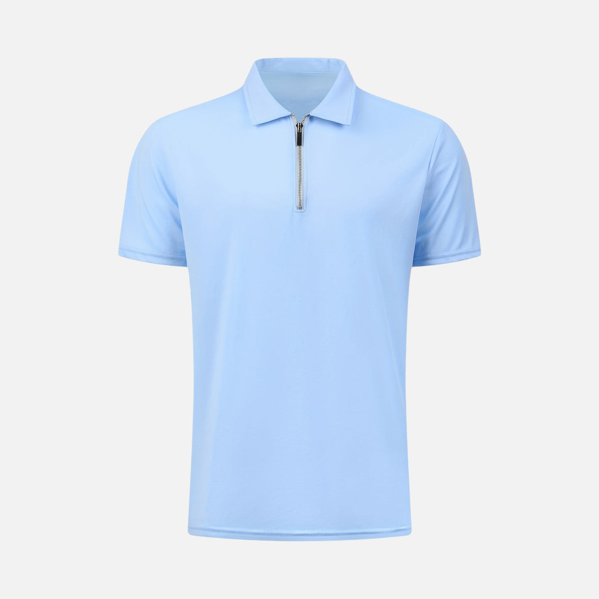 Montavero | Chemise Homme Manches Courtes – Style Col Zippé Raffiné