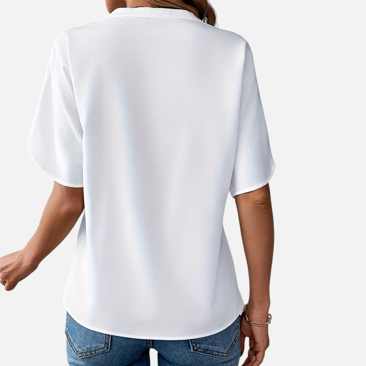Montavero | Chemise Femme Manches Courtes – Élégance Minimaliste
