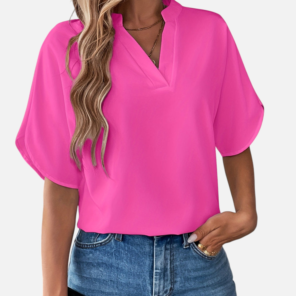 Montavero | Chemise Femme Manches Courtes – Élégance Minimaliste