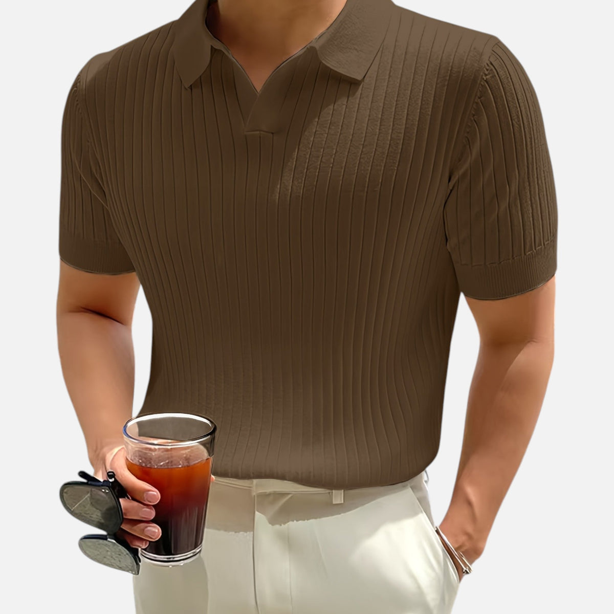 Montavero | Polo Homme Manches Courtes – Style Maille Raffinée