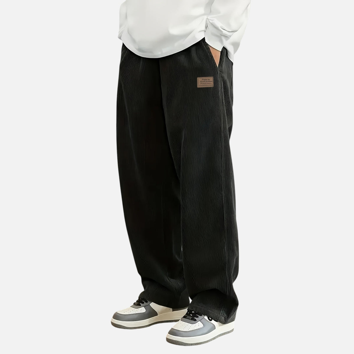 Montavero | Pantalon Homme Velours Côtelé – Style Rétro Élégant