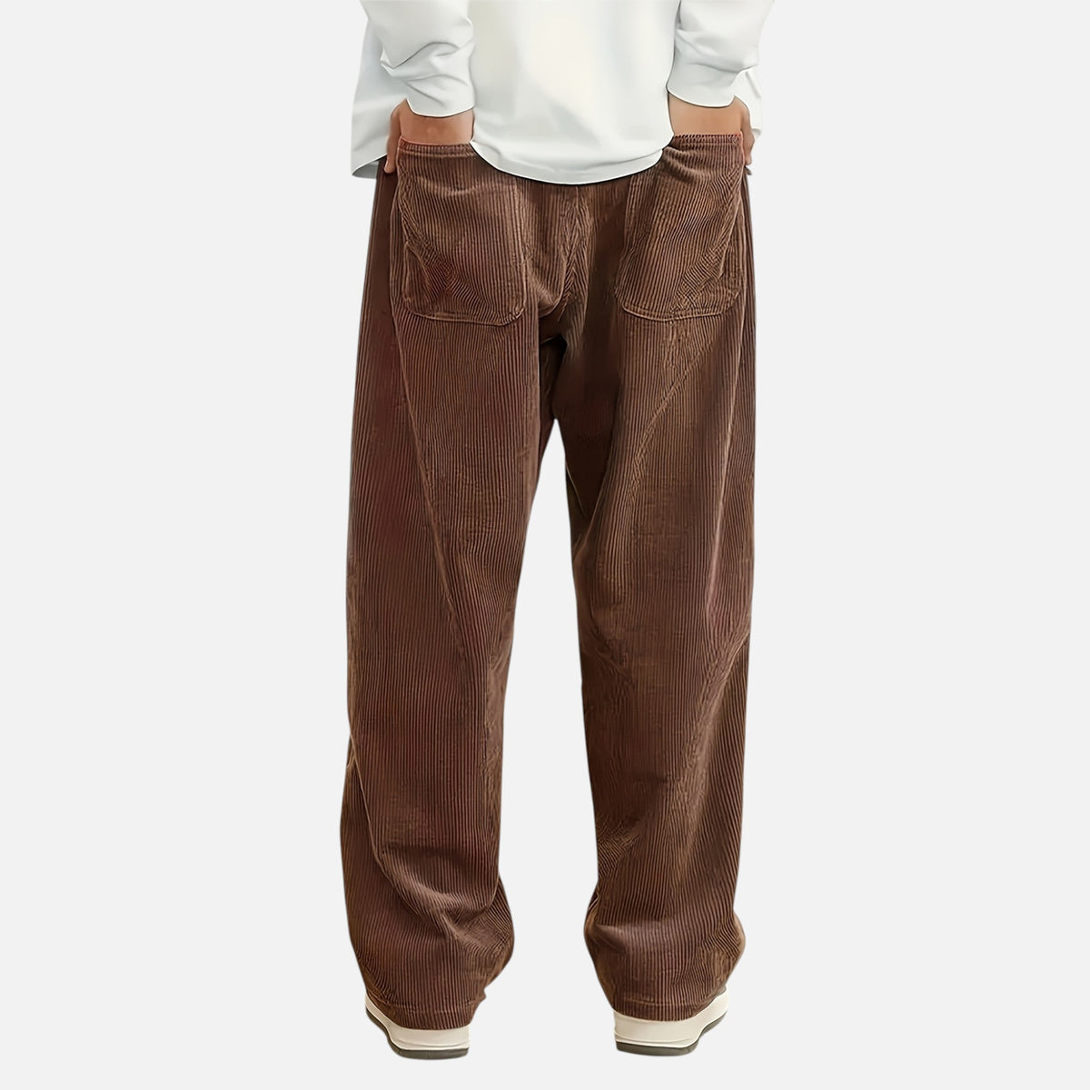 Montavero | Pantalon Homme Velours Côtelé – Style Rétro Élégant