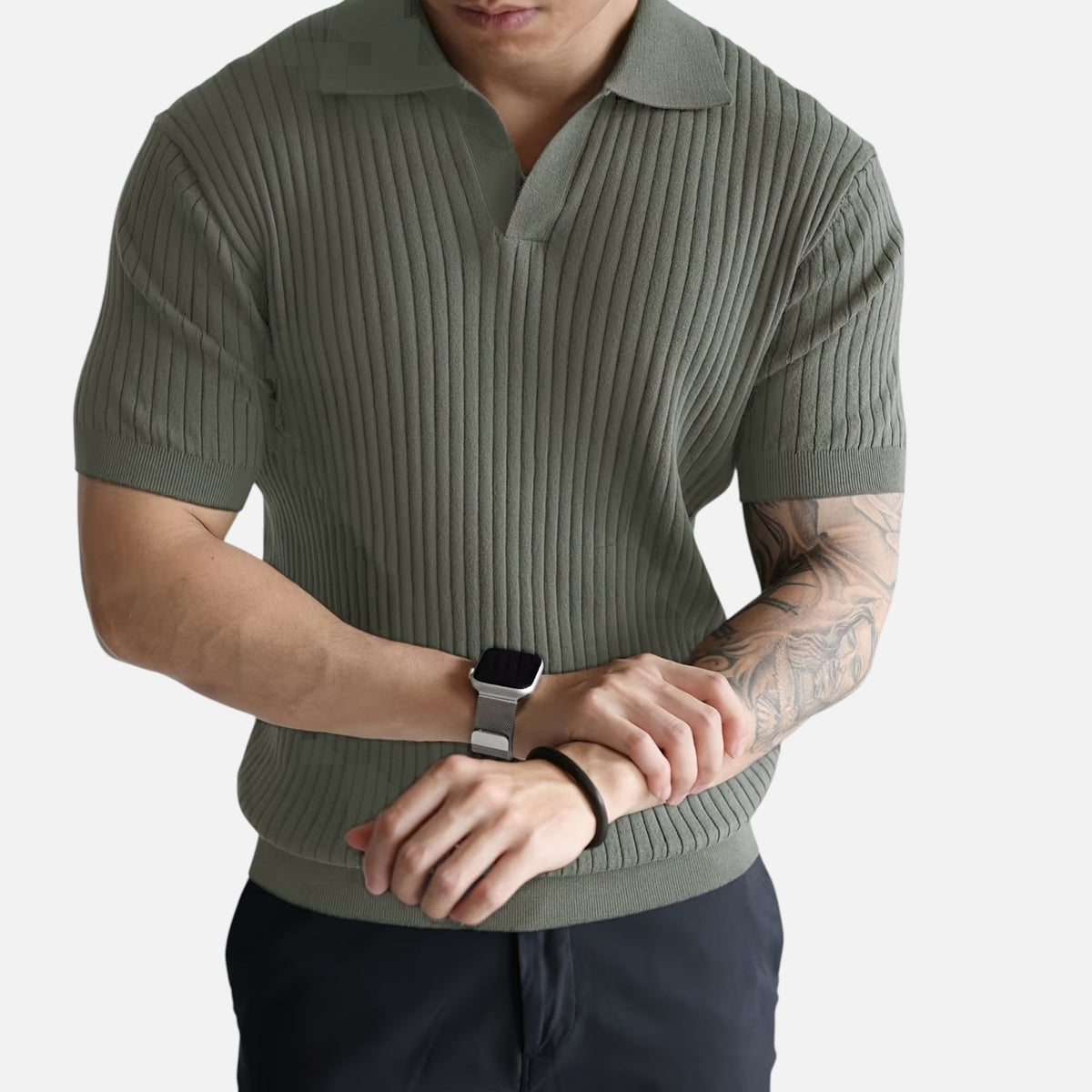 Montavero | Polo Homme Manches Courtes – Style Maille Raffinée