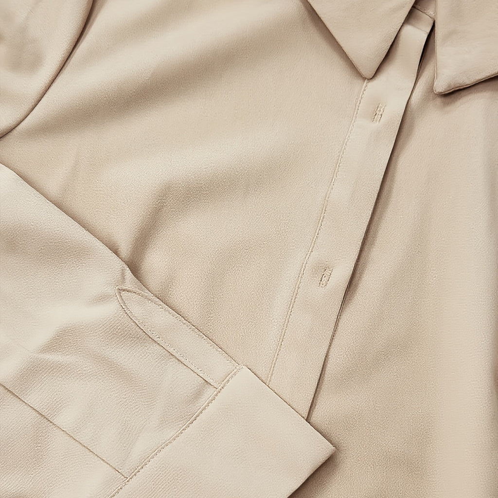 Montavero | Blouse Femme Boutonnée – Élégance Professionnelle Raffinée