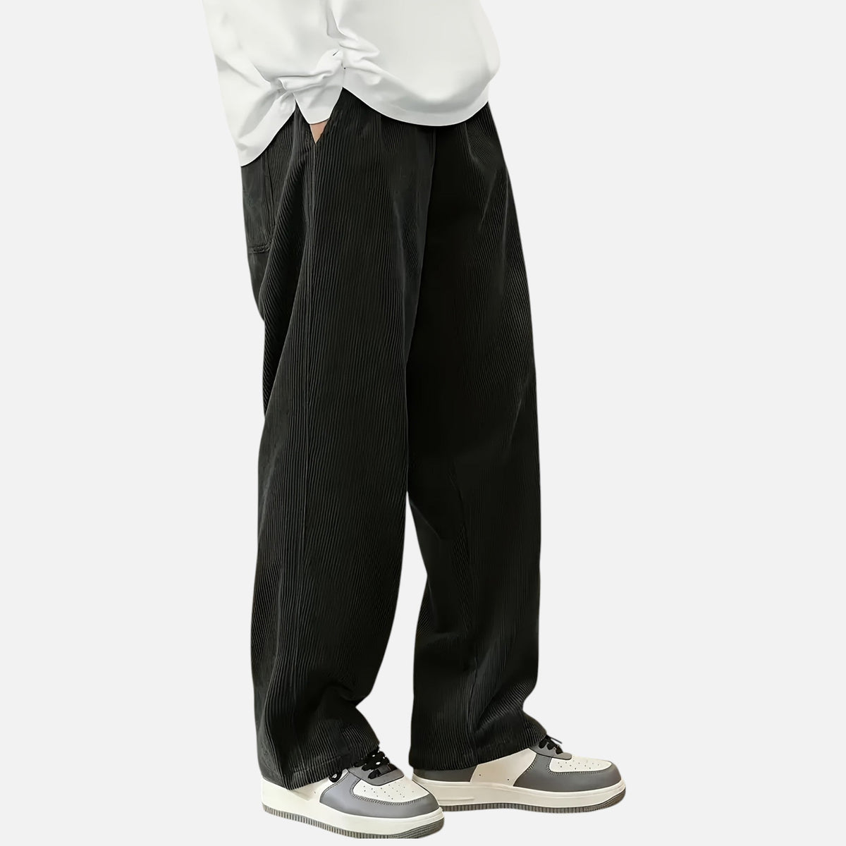 Montavero | Pantalon Homme Velours Côtelé – Style Rétro Élégant