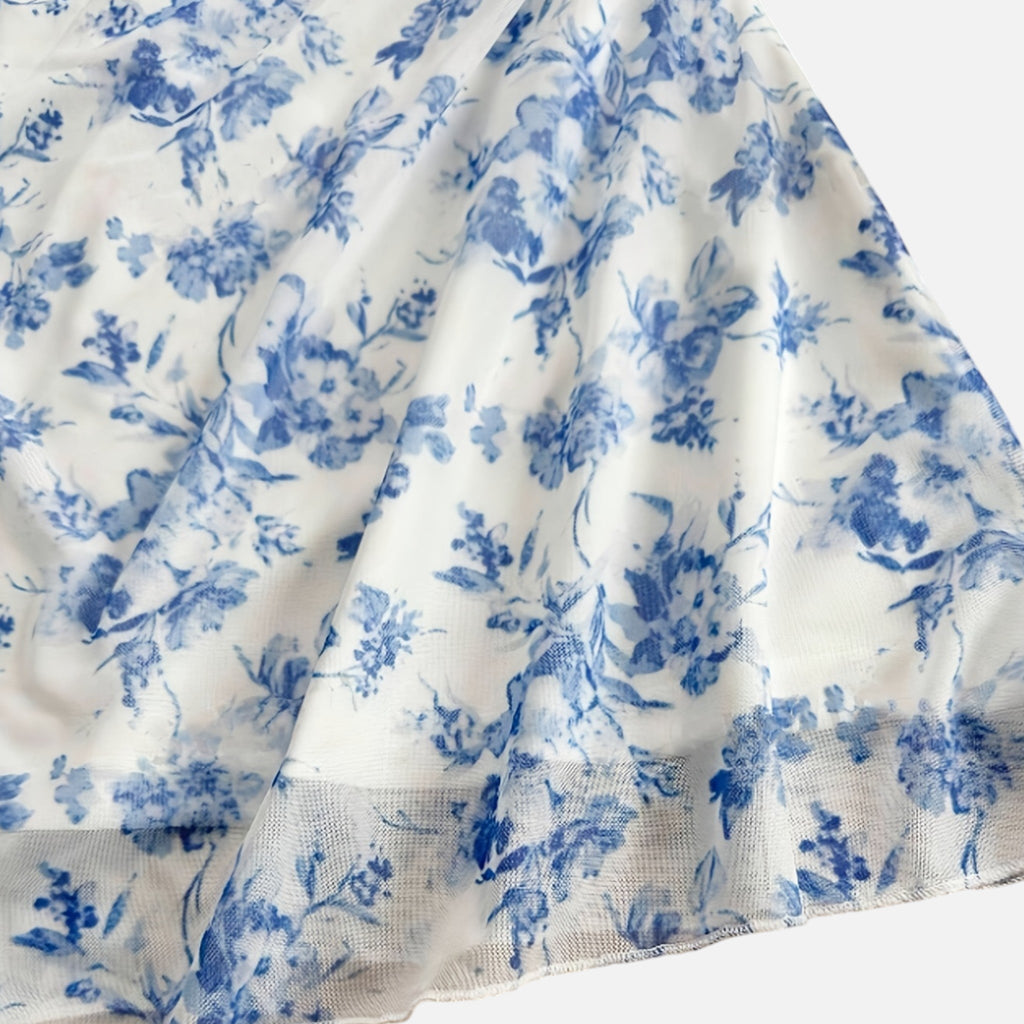Montavero | Robe Femme Col Halter – Élégance Florale Toutes Saisons
