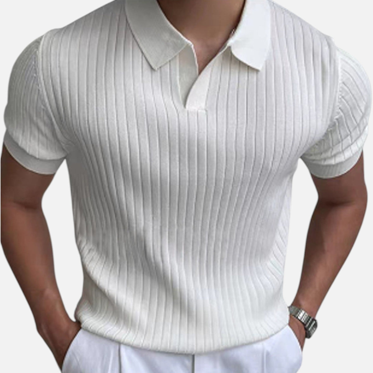 Montavero | Polo Homme Manches Courtes – Style Maille Raffinée