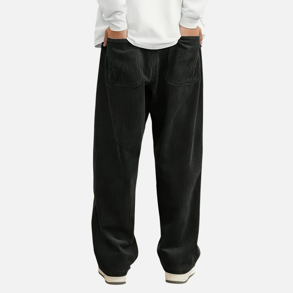 Montavero | Pantalon Homme Velours Côtelé – Style Rétro Élégant