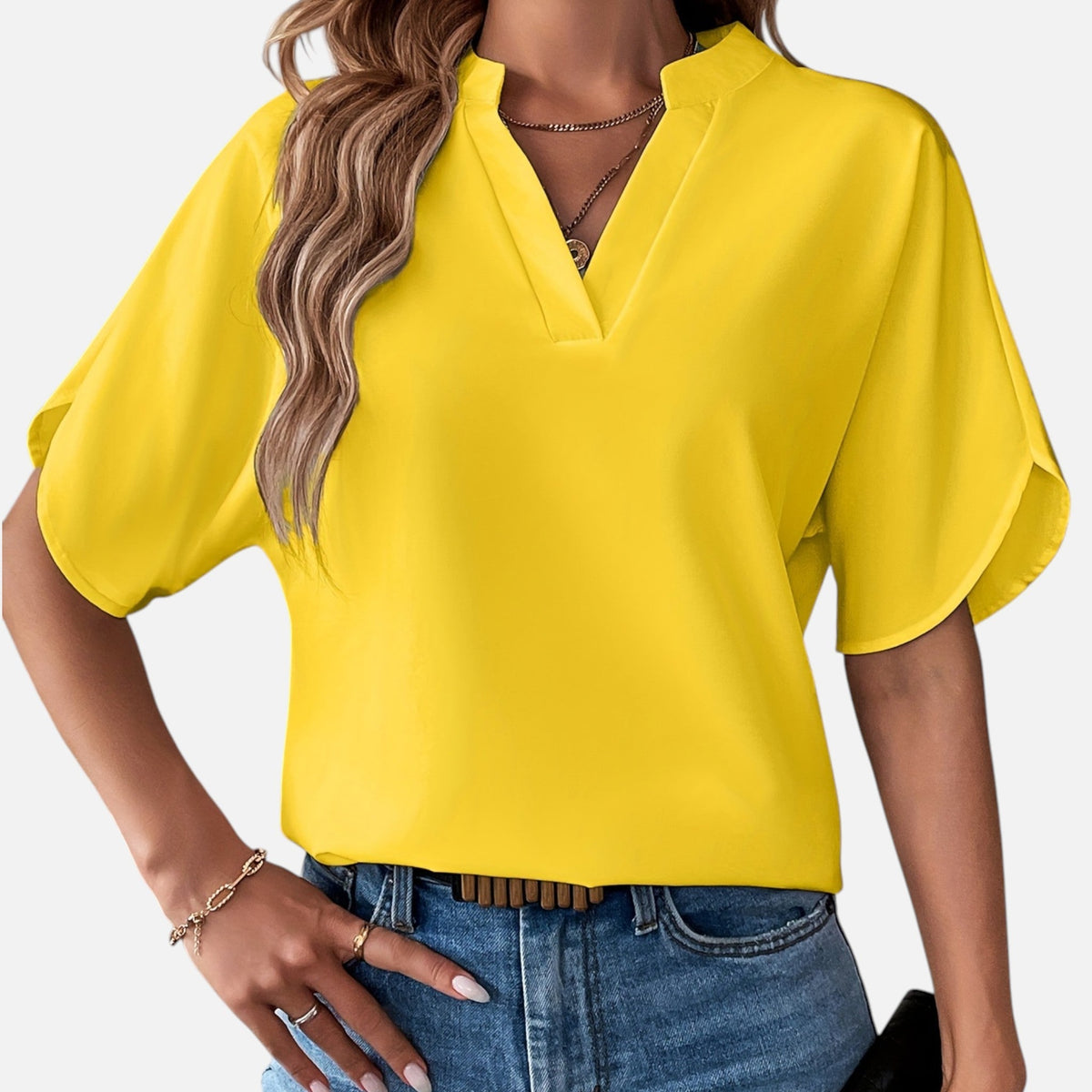 Montavero | Chemise Femme Manches Courtes – Élégance Minimaliste