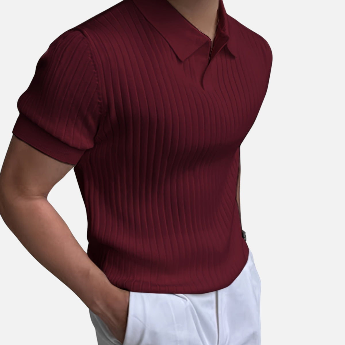 Montavero | Polo Homme Manches Courtes – Style Maille Raffinée