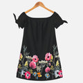 Montavero | Robe Femme Imprimé Floral – Finition Nœud Raffinée